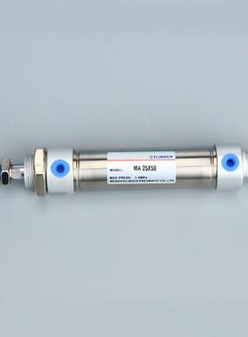Cylinder不锈钢迷你气缸MA 25*25X50X75X100X125X150X200X300-S