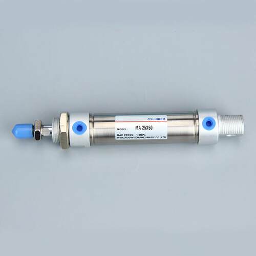 Cylinder不锈钢迷你气缸MA 25*25X50X75X100X125X150X200X300-S