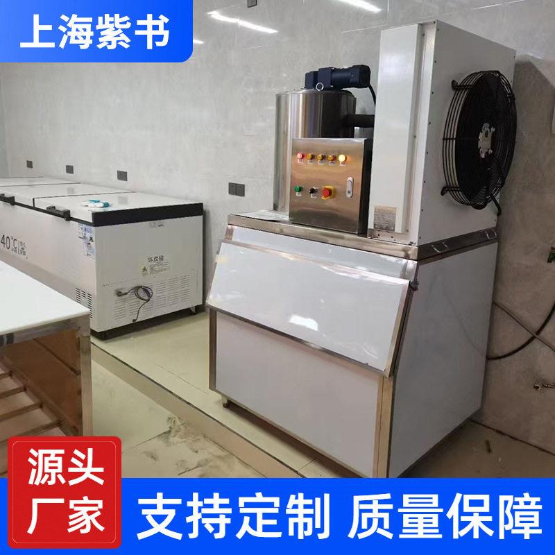 工厂定制6吨大型工业片冰制冰机工地降温冰砖机水果海鲜保鲜冰块