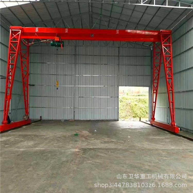 厂家直供3T花架子龙门吊 重型门式起重机 工业起重设备电动龙门吊