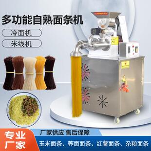 全自FMF动条玉米面机厂功能自熟杂粮面多条机米线机荞麦面条冷面