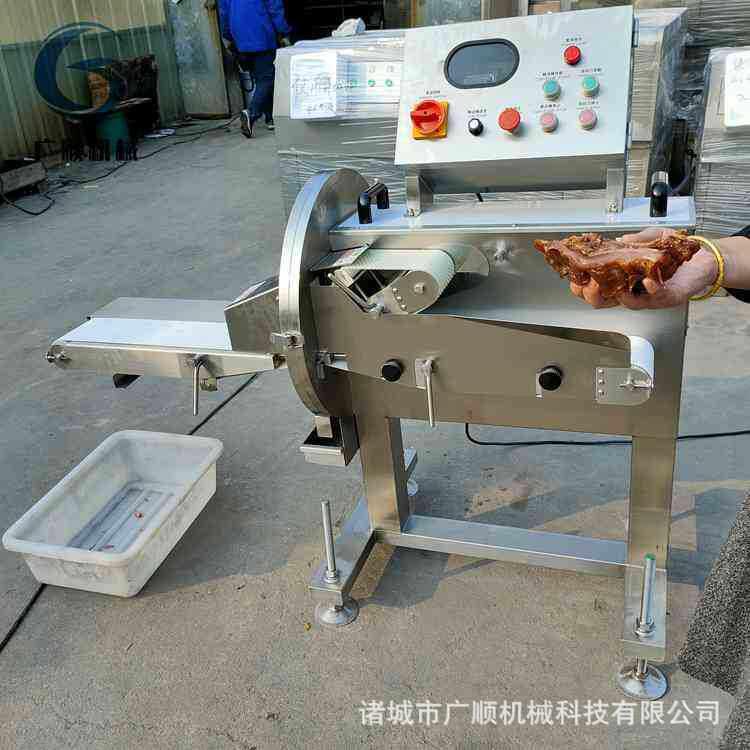 牛肉烧肉切片机 全自动切肉片机 新款卤肉牛肉切片机