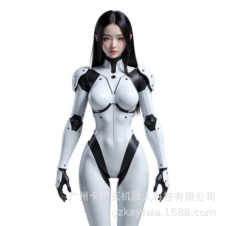 仿生人形智能讲解接待引领迎宾机器人仿真面部表情肢体动作前台接