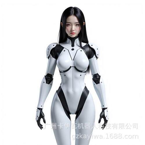 仿生人形智能讲解接待引领迎宾机器人仿真面部表情肢体动作前台