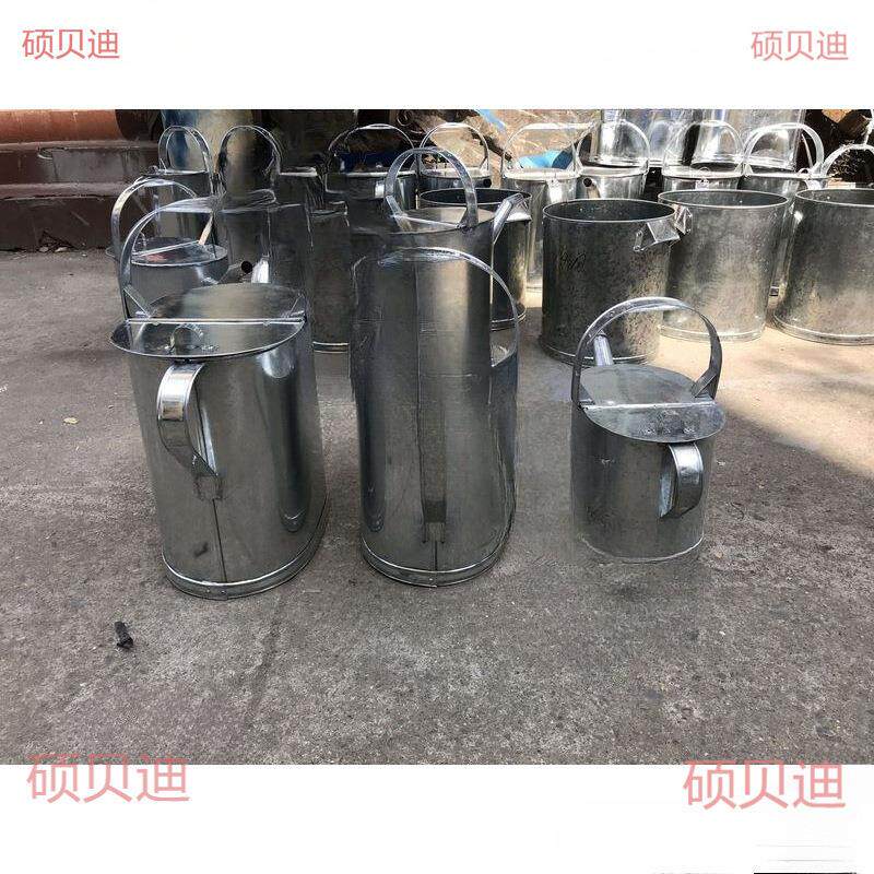 加油桶备用装油壶带盖长嘴油桶白铁皮纯手工制作其他不锈钢油漆桶图片