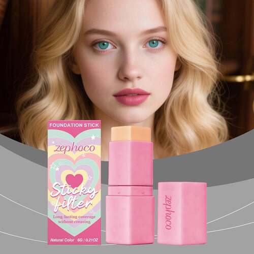 Zephoco Natural Finish Long-Wearing Concealer Foundation Sti