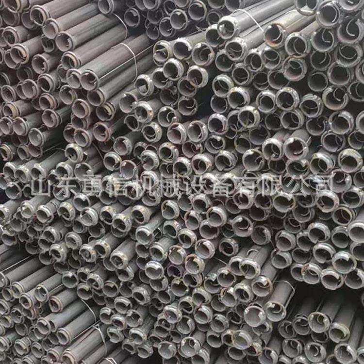 矿用管缝锚杆中空注浆锚杆隧道工程锁脚锚杆设备自钻式管棚空心杆