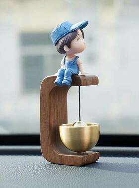 多巴胺纯铜门铃 店铺车载解压小铃铛 中控台桌面创意装饰品摆件