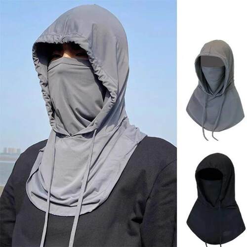 Men Women Face Mask Sun/UV Protection Breathable Long Neck C