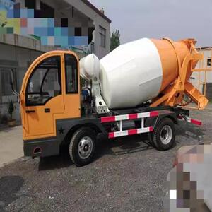 梨型混凝土搅拌车 自卸小型搅拌运输车 畅通达机械4方水泥罐车