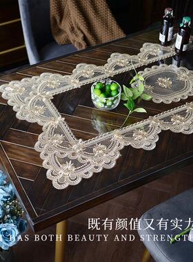 桌面软玻璃pvc蕾丝桌布防水防油免洗茶几透明垫防烫水晶板餐桌垫