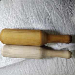 敲鱼棍敲鱼锤敲鱼槌敲鱼棒杀鱼锤做温州鱼丸精选硬木一体制作