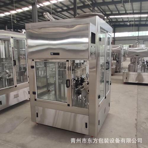 液体灌装机葡萄酒果酒冲瓶灌装打塞三联体机原厂高精度灌装机