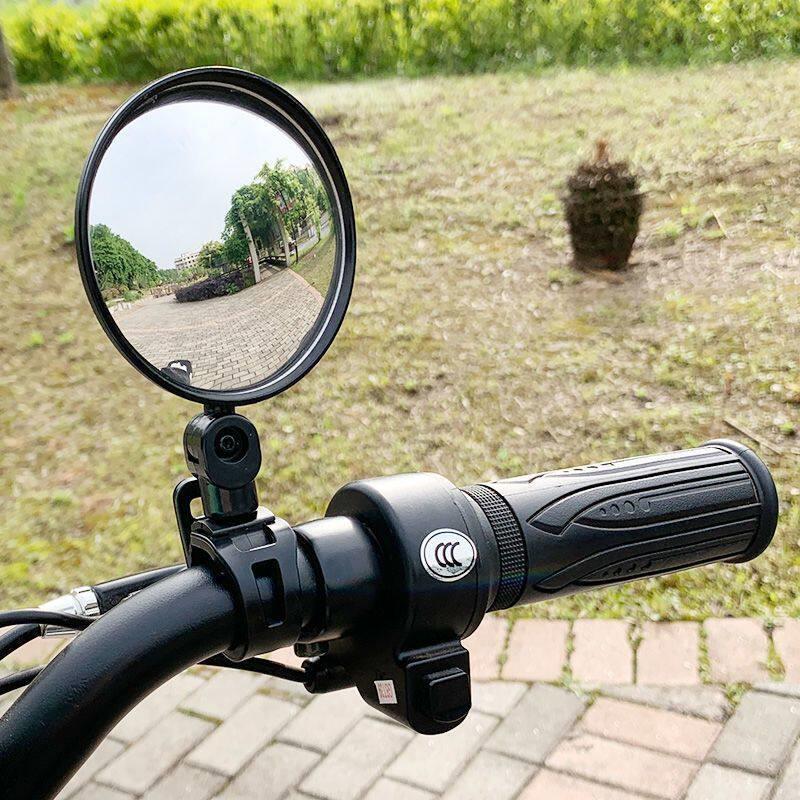 电动车用后照镜电动车后照镜自行车电动车反光镜踏板倒车通用后视
