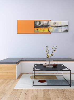 榻榻c米木箱床拼接木无床头地台收实纳和储物70m宽床衣柜组合魔方