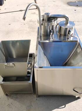 猎鹰洗米机商用大型厂家直供自动除杂式YXM500淘米机商用清洗设备