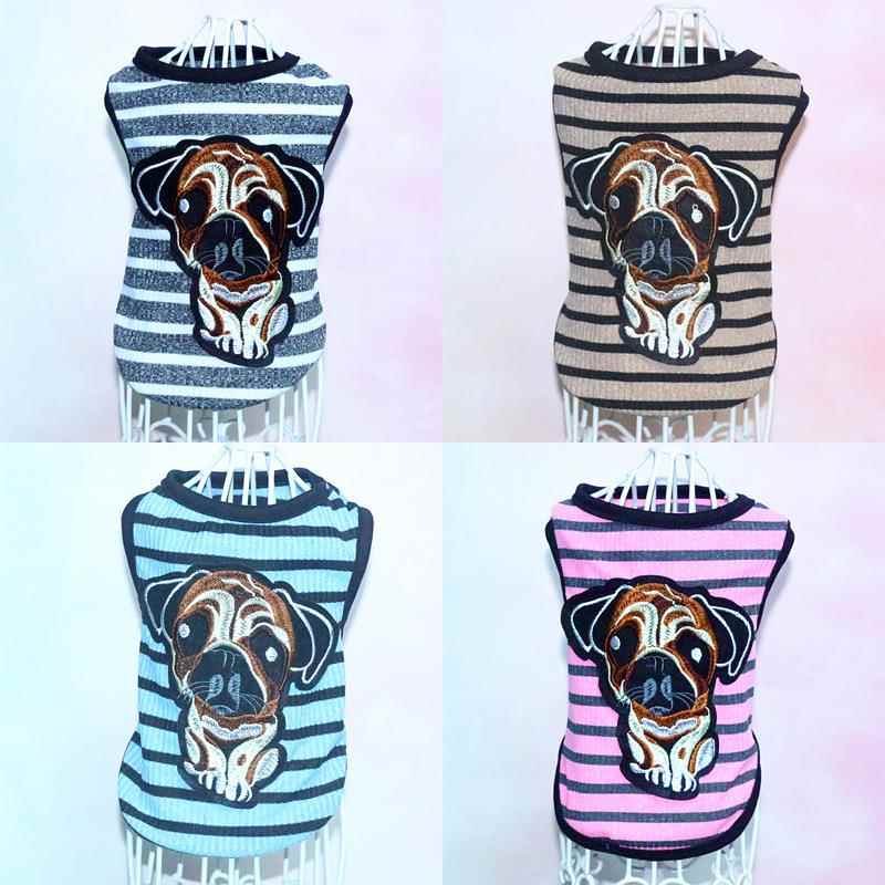 狗狗衣服小型犬泰迪比熊夏装博美小狗宠物猫咪薄款背心幼犬夏天秋