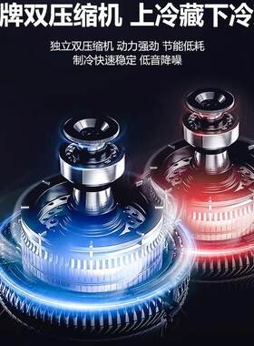 多菜功能点柜冷冷冻商用麻辣烫展示餐柜烧烤串串藏93厅保鲜冰柜