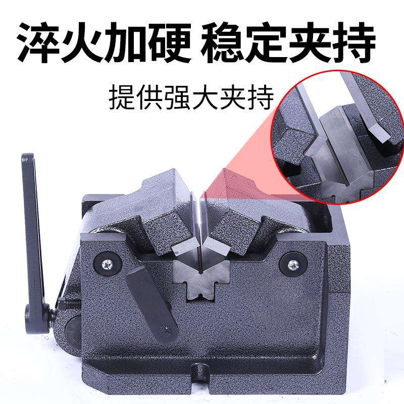 V型钳子 厂家铣床V型夹紧虎钳V100机用平口钳夹