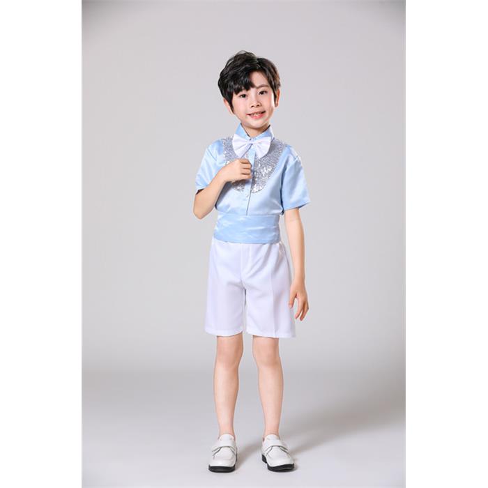 正品儿童合唱诵服装演服男女童礼中小学生表演朗演出服班服大合唱