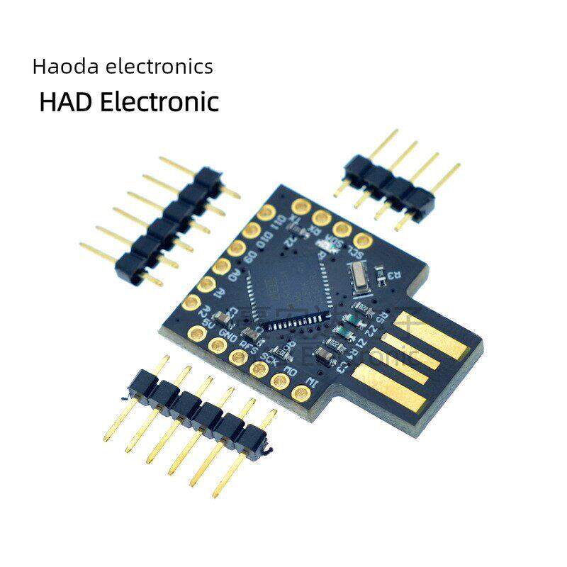 莱昂纳多USB Atmega32U4微控制器迷你开发板mcu -甲虫虚拟键盘