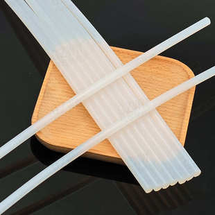 定制纸盒用7mm热溶胶棒 热熔胶棒胶抢胶棒厂 11mm白色热容胶胶条