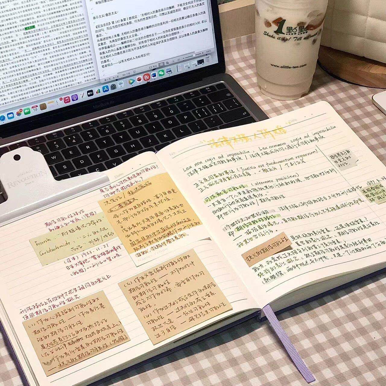 笔记本子高颜值方形本大学生笔记本子简约创意商务高档硬壳定制可