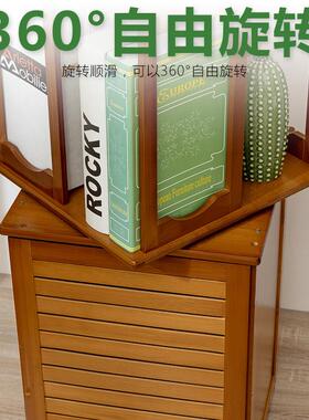 旋转书架墙书柜地靠置物架儿童简约收纳落LYW玩具柜展示柜简易多
