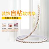 塑家美pvc线条镜子边框线石膏线条悬吊式 天花板线电视背景墙边框