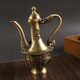 家居复古宴会酒壶摆件铜器黄铜工艺品百纯铜龙凤呈祥酒壶铜餐厅福