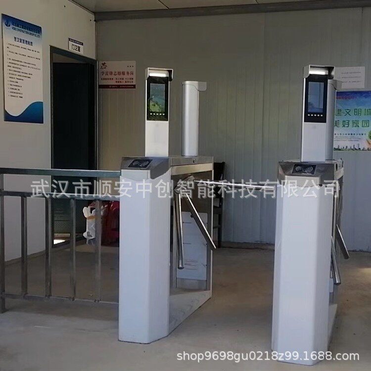 武汉工地智能门禁三辊闸劳务实名制管理平台闸机车站出口人行道闸