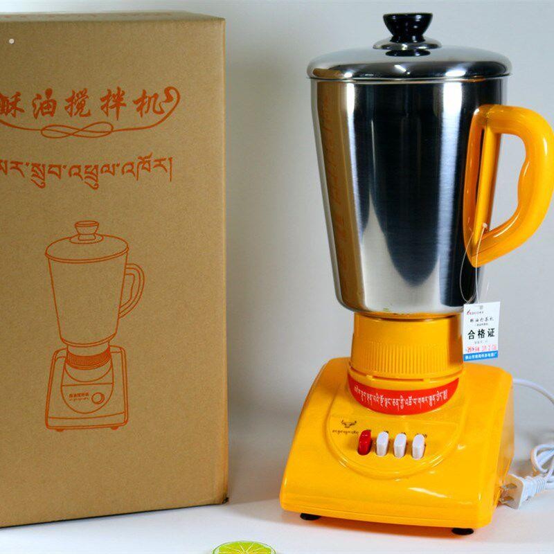 不锈钢不锈钢酥油打茶机酥油茶搅拌机电动打酥油茶桶打茶机