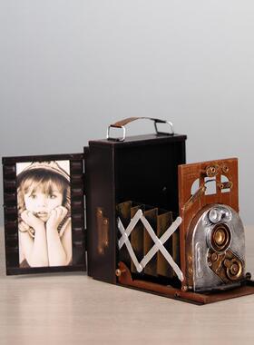 复古仿真老式照相机模型怀旧老物件摆设橱窗陈列道具装饰品摆件