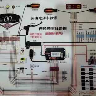（新国标/模块）两轮电动车/三轮车线路图