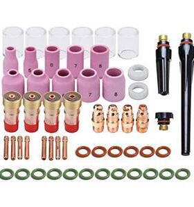 氩弧焊WP-17/18/26配件63件套耐高温石英杯