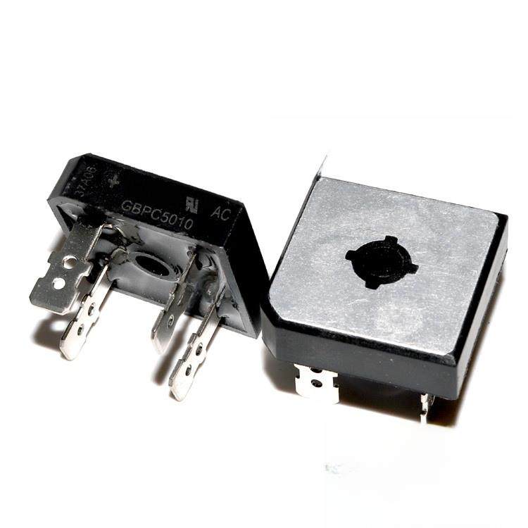 桥式整流器Gbpc5010方桥1000V大电流内置散热器（5片）