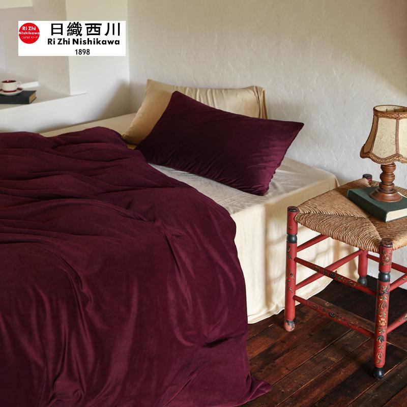 香龄丨年轻化 超柔高克重天鹅绒美拉德混搭系列民宿1.5m四件套暖
