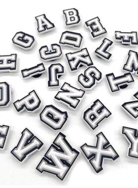 Shoe Charms Decorations for Crocs 1pcs Alphabet Letter Pins