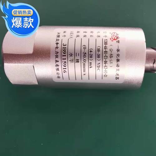 YZHB-A6-B1-C1-D6-E2-F2-G1 本安型一体化振动变送器 江阴众和