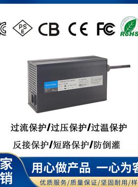 24V30A铅酸电池扫地车洗地车900W充电器 可加CAN通讯