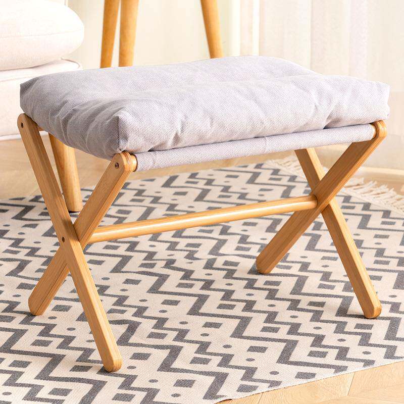 沙发脚凳家用折叠小凳子客厅马扎简易户外便携折叠凳简约凳子哇噢