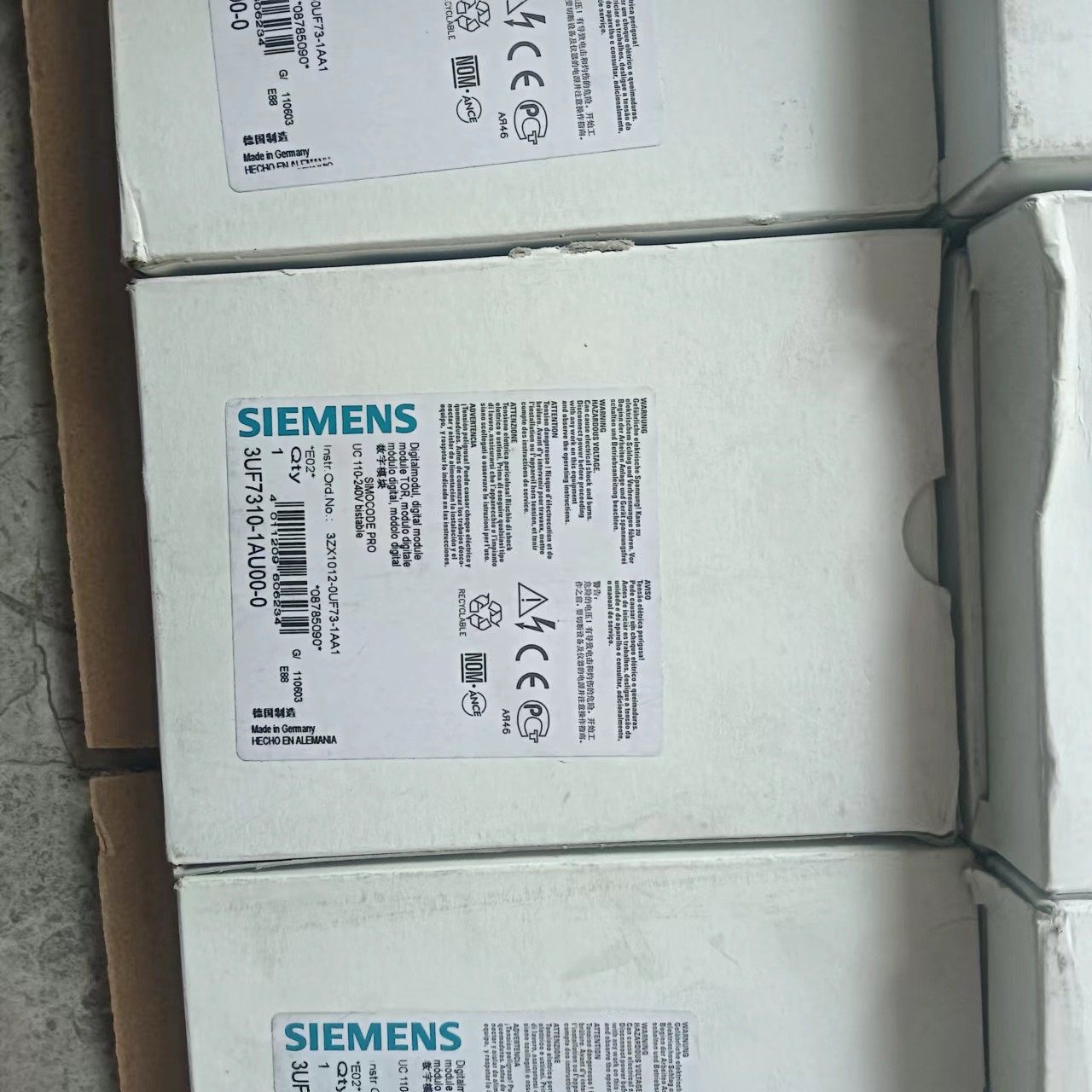 原装西门子电动机保护器3UF7310-1AU00-0  数量