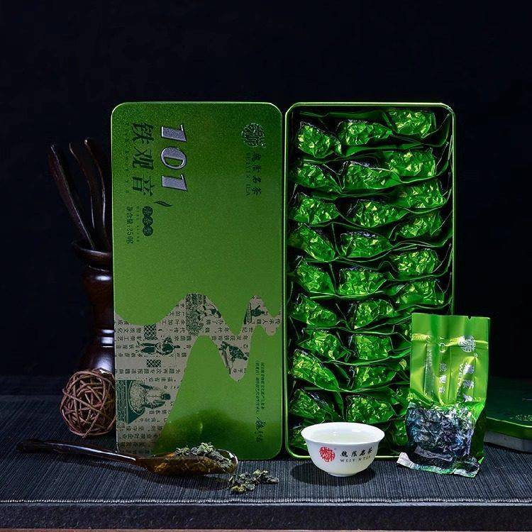 魏荫名茶 魏月德101安溪铁观音清香型肖青口味乌龙茶春茶正品包邮