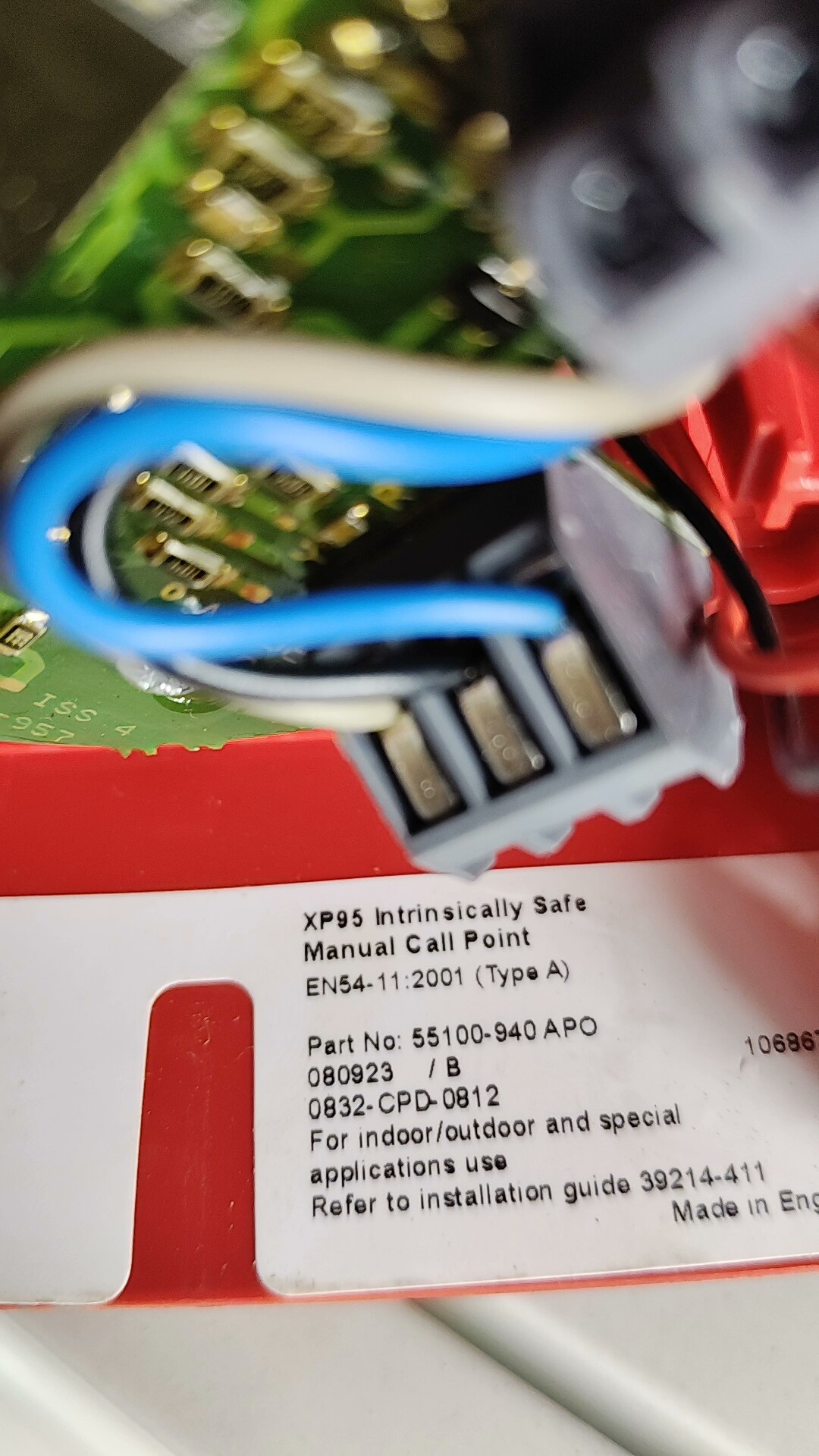 Apollo XP95  55100-940APO 手动报警