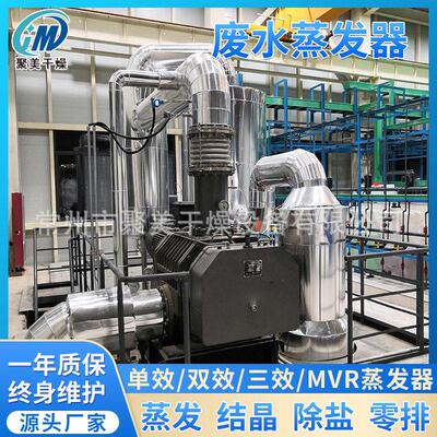 316LM钛材污水处理设备 生物工程蒸发真空压低温刮板浓缩器