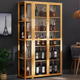 客厅酒柜靠墙储物柜展示高级感一体柜红酒展示柜小展柜家用靠墙