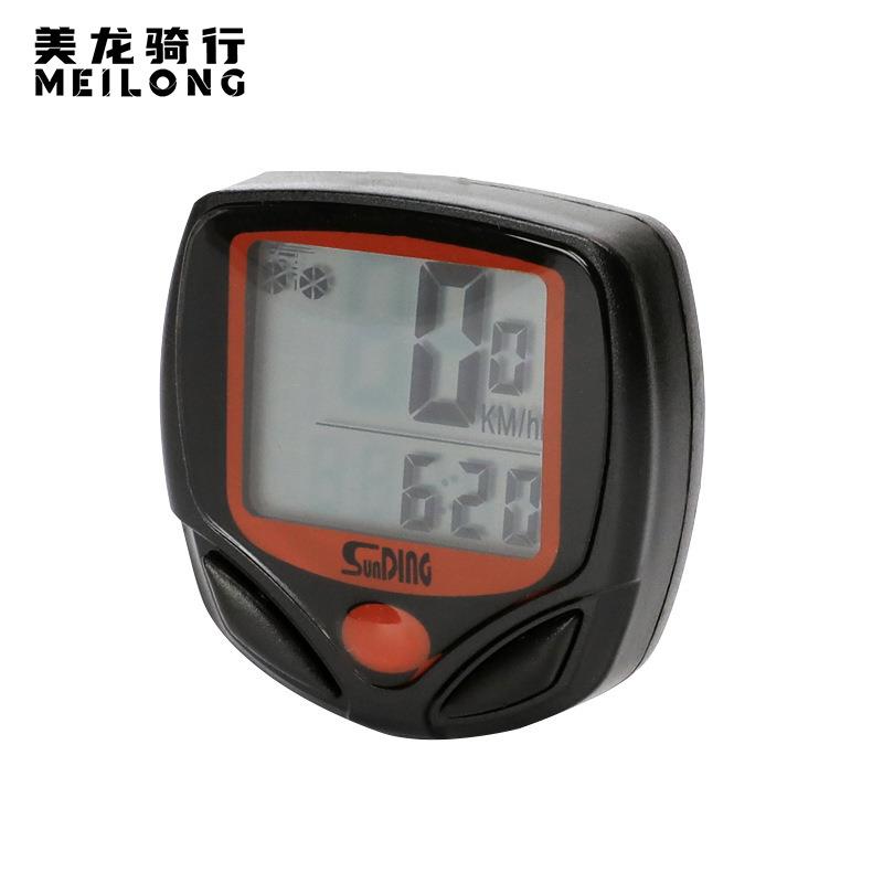 顺东SD-548B山地自行车码表 骑行速度测速表里程表