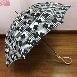 工艺日系公主伞女神潮流雨伞长伞长柄伞创意直杆竹柄晴雨两用