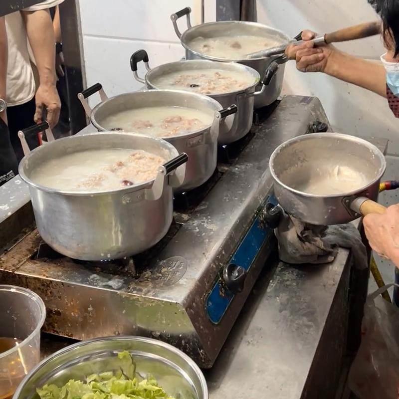 加厚商用煮粥火锅老式铝锅家用烧水汤锅燃气炉专用烧水双耳锑锅子