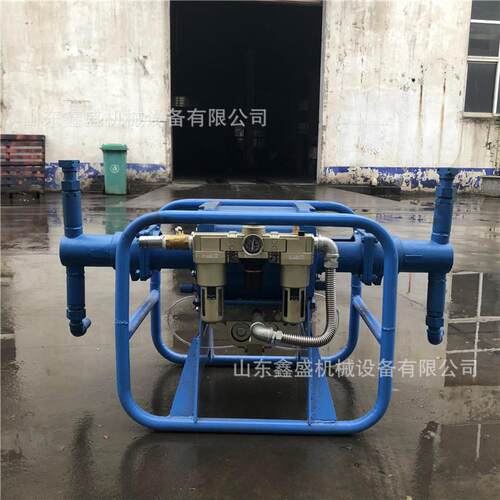 2ZBQ气动注浆机带MA煤矿用注浆泵小型便携式风动双缸双液注浆泵